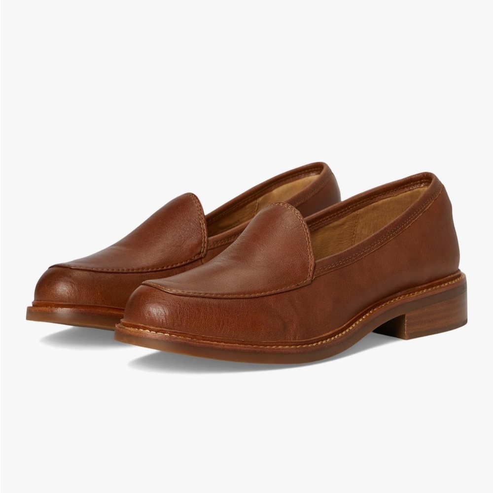 Sofft brown leather loafers